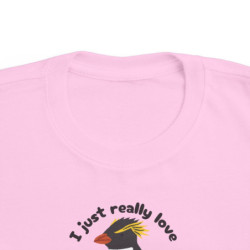 I Just Really Like Penguins! Southern Rockhopper Penguin Toddler Tee