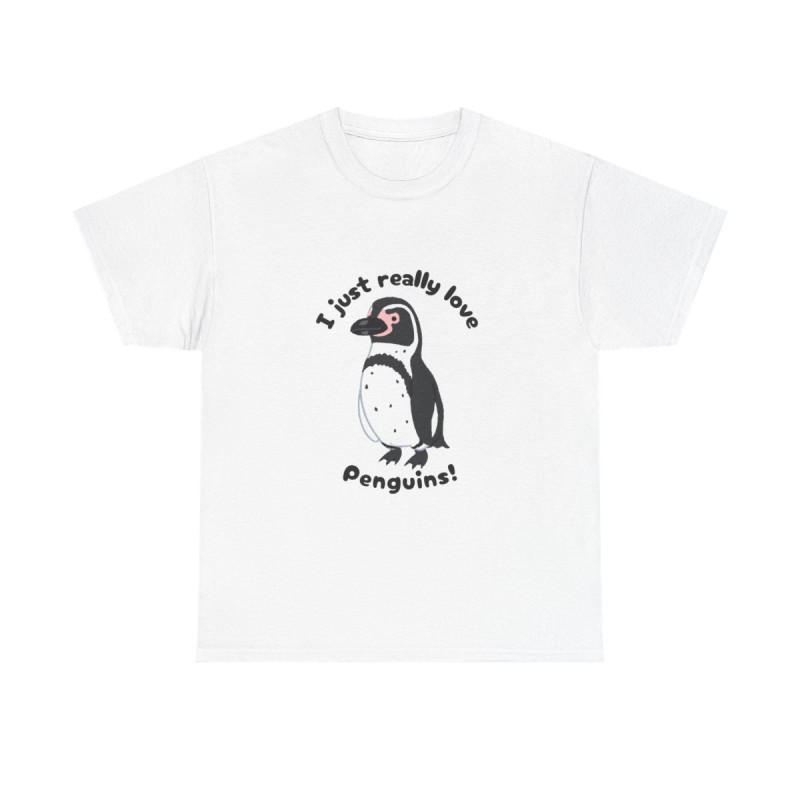 I Just Really Love Penguins! Humboldt Penguin Unisex Tee