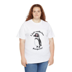 I Just Really Love Penguins! Humboldt Penguin Unisex Tee