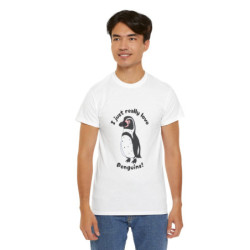 I Just Really Love Penguins! Humboldt Penguin Unisex Tee