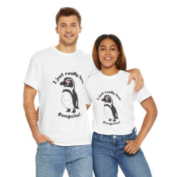 I Just Really Love Penguins! Humboldt Penguin Unisex Tee