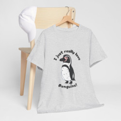 I Just Really Love Penguins! Humboldt Penguin Unisex Tee