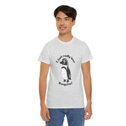 I Just Really Love Penguins! Humboldt Penguin Unisex Tee