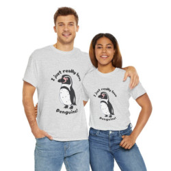 I Just Really Love Penguins! Humboldt Penguin Unisex Tee