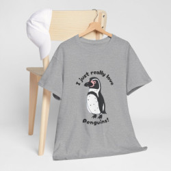 I Just Really Love Penguins! Humboldt Penguin Unisex Tee