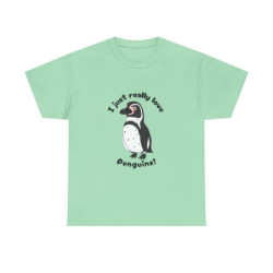 I Just Really Love Penguins! Humboldt Penguin Unisex Tee