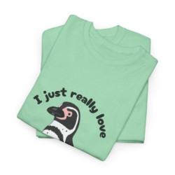 I Just Really Love Penguins! Humboldt Penguin Unisex Tee