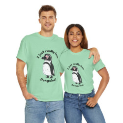 I Just Really Love Penguins! Humboldt Penguin Unisex Tee