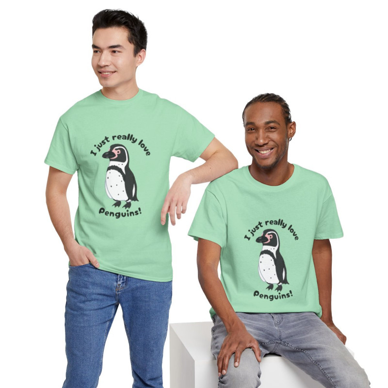 I Just Really Love Penguins! Humboldt Penguin Unisex Tee