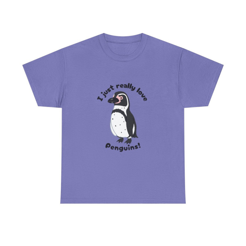 I Just Really Love Penguins! Humboldt Penguin Unisex Tee