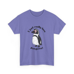 I Just Really Love Penguins! Humboldt Penguin Unisex Tee