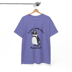 I Just Really Love Penguins! Humboldt Penguin Unisex Tee