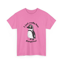 I Just Really Love Penguins! Humboldt Penguin Unisex Tee