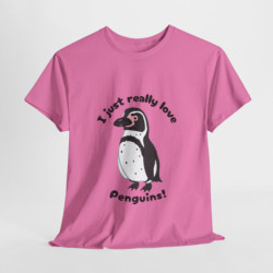 I Just Really Love Penguins! Humboldt Penguin Unisex Tee