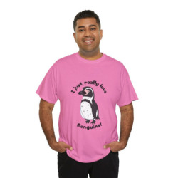 I Just Really Love Penguins! Humboldt Penguin Unisex Tee