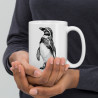 Watercolor Moe the Penguin Mug