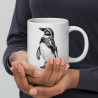 Watercolor Moe the Penguin Mug