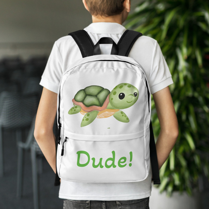 Dude! Ed the Sea Turtle Backpack