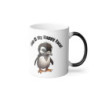 This IS My Happy Face Sophie Penguin Color Morphing Mug, 11oz