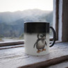 This IS My Happy Face Sophie Penguin Color Morphing Mug, 11oz