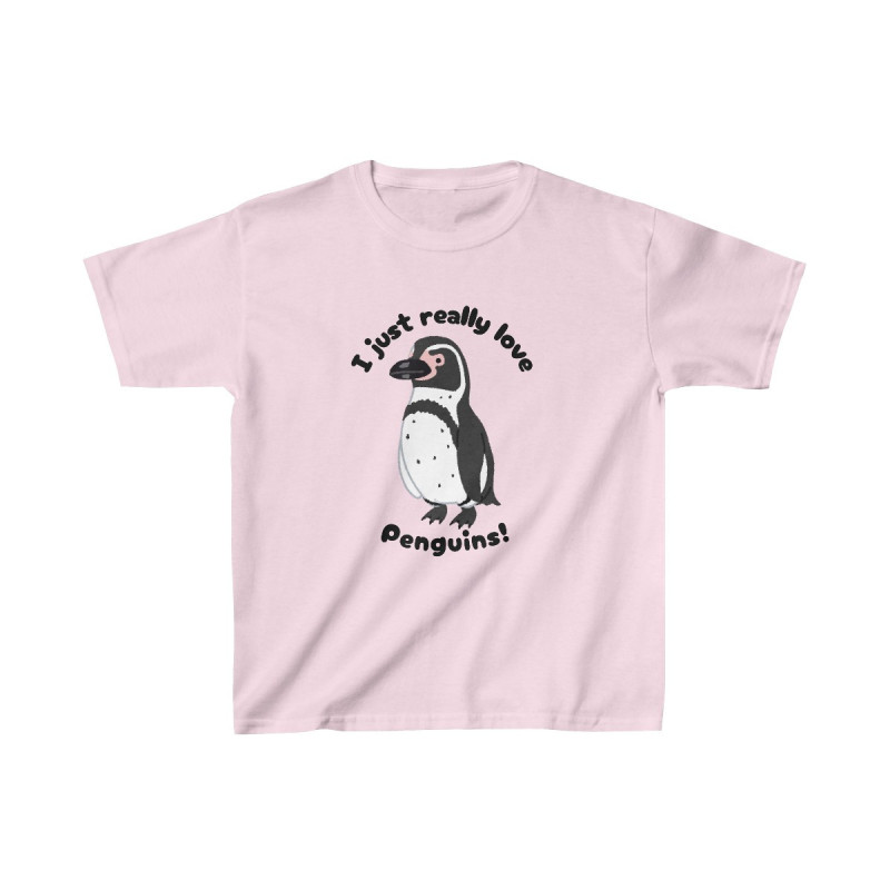 I Just Really Like Penguins! Humboldt Penguin Kids Tee