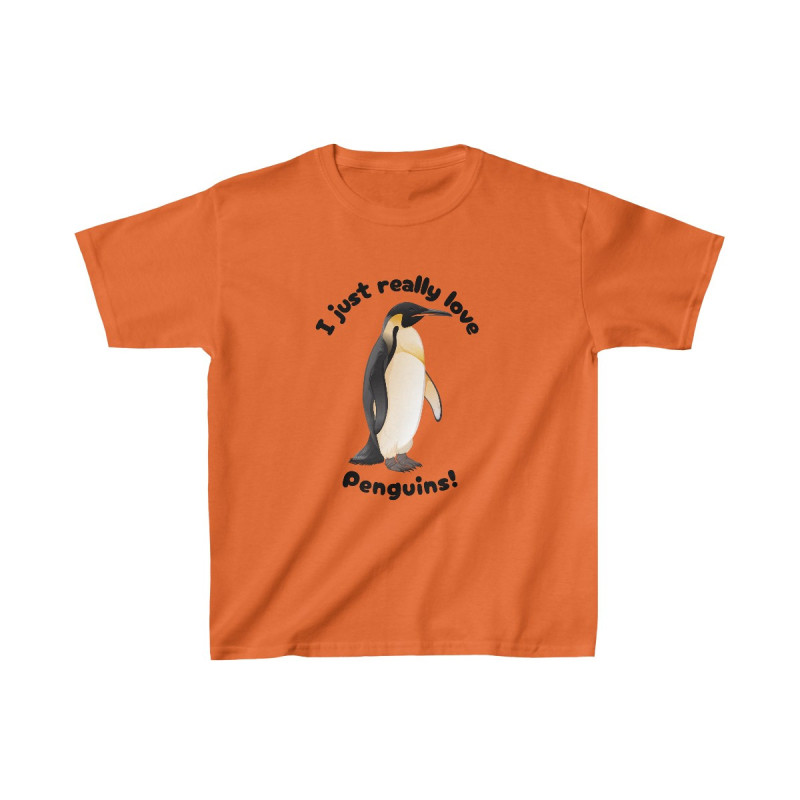 I Just Really Like Penguins! Cousin Marvin Kids Tee