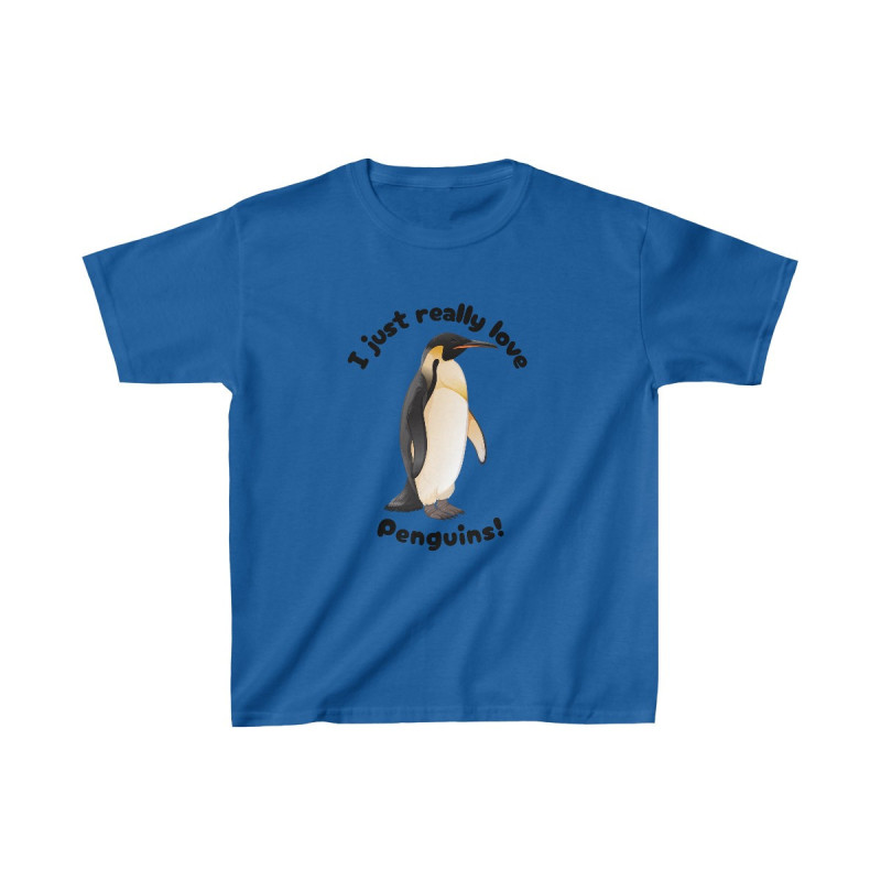 I Just Really Like Penguins! Cousin Marvin Kids Tee