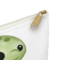 Dude! Ed the Sea Turtle Personalized Accessory Pouch