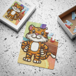 Jay the Tiger Kids' Puzzle,...