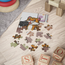 Jay the Tiger Takes a Photo Kids' Puzzle, 30-Piece