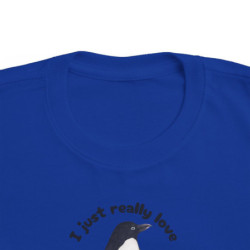 I Just Really Like Penguins! Adélie Penguin Toddler Tee