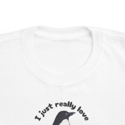 I Just Really Like Penguins! Adélie Penguin Toddler Tee