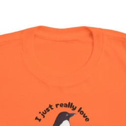 I Just Really Like Penguins! Adélie Penguin Toddler Tee