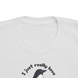 I Just Really Like Penguins! Adélie Penguin Toddler Tee