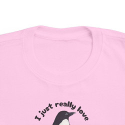 I Just Really Like Penguins! Adélie Penguin Toddler Tee