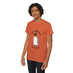 I Just Really Love Penguins! King Penguin Unisex Tee