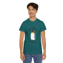 I Just Really Love Penguins! King Penguin Unisex Tee