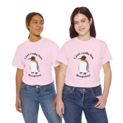 I Just Really Love Penguins! King Penguin Unisex Tee