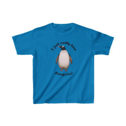 I Just Really Like Penguins! Gentoo Penguin Kids Tee