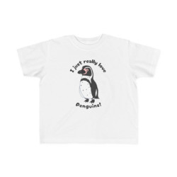 I Just Really Like Penguins! Humboldt Penguin Toddler Tee