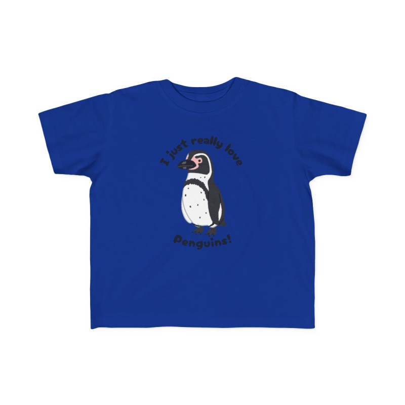 I Just Really Like Penguins! Humboldt Penguin Toddler Tee