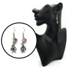 Moe the Penguin Birthstone Earrings