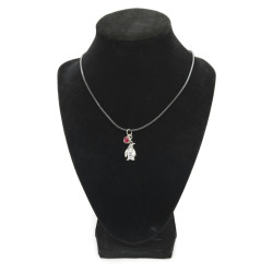 Moe the Penguin Birthstone Necklace