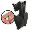 Moe the Penguin Foot Print Earrings