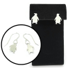 Sterling Silver Moe the Penguin Earrings