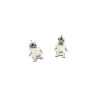 Sterling Silver Moe the Penguin Earrings