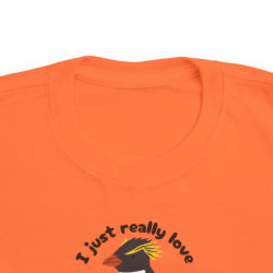 I Just Really Like Penguins! Southern Rockhopper Penguin Toddler Tee