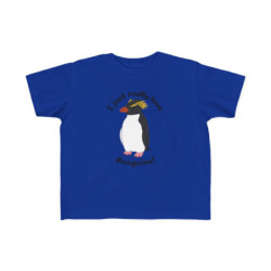 I Just Really Like Penguins! Southern Rockhopper Penguin Toddler Tee