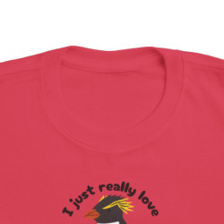 I Just Really Like Penguins! Southern Rockhopper Penguin Toddler Tee